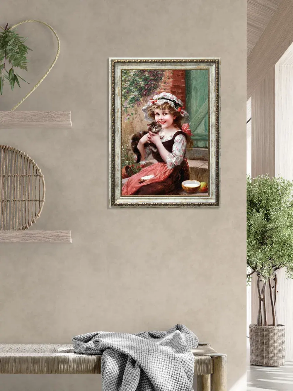 Картина на стену интерьерная на холсте 29*39 см