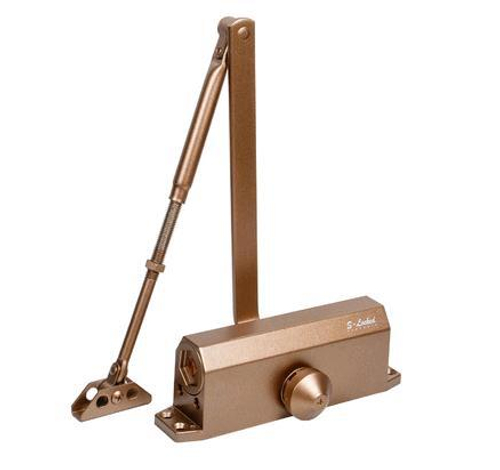 Доводчик дверной S-Locked  DZ-60  Коричневый   (до 60кг)   / 121610