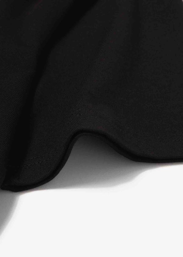 Футболка Love Message плотная мужская черная - фото 11