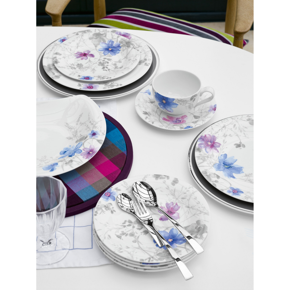 Villeroy & Boch Тарелка для завтрака Mariefleur Gris 21 см обычная 10-4104-2641