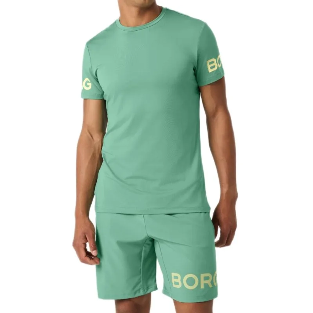 Теннисная футболка Bj_rn Borg - malachite green