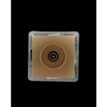 Розетка ТВ конечная Profitec Tesla шампань