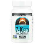 Source Naturals, 7-Keto®, метаболит ДГЭА, 50 мг, 60 таблеток