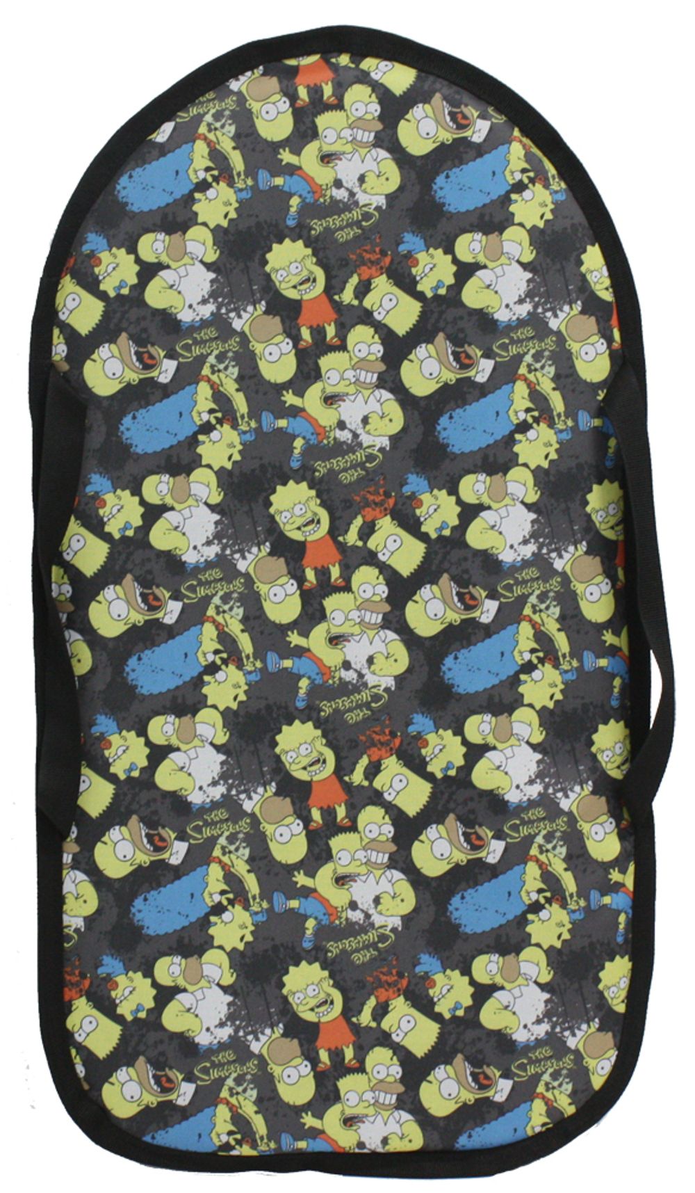 Ледянка Hubster Симпсоны Black, овальная 45x85см