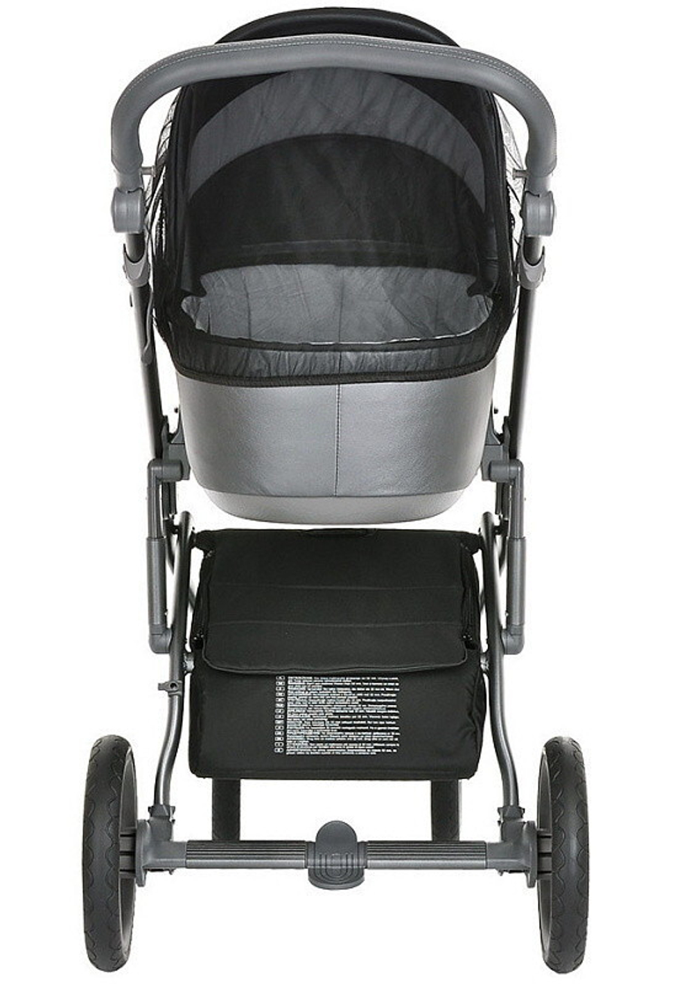 Детская коляска Roan Bass Next Кожа 3 в 1 с автокреслом Tutis Elo Lux Black RN083/1 Graphite Pearl