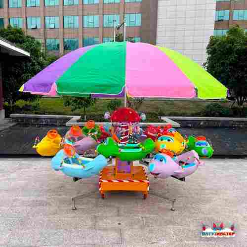 Электрическая Аттракцион карусель «Веселые виражи», 3,6х3,3 м