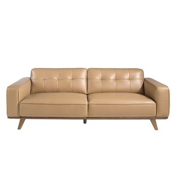 Диван 3-х местный 6120/5606-3P-M5668 Angel Cerda с обивкой из стеганой кожи