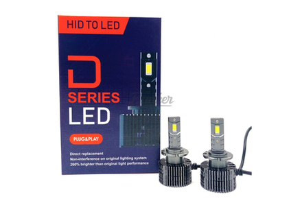 Светодиодные автомобильные LED лампы HID TO LED D2S 6000К 12V