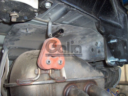 Фаркоп оцинкованный Galia H069C для Hyundai Santa Fe 2006-2012, Kia Sorento 2009-2012(паспорт и сертификат в комплекте)(без электрики)