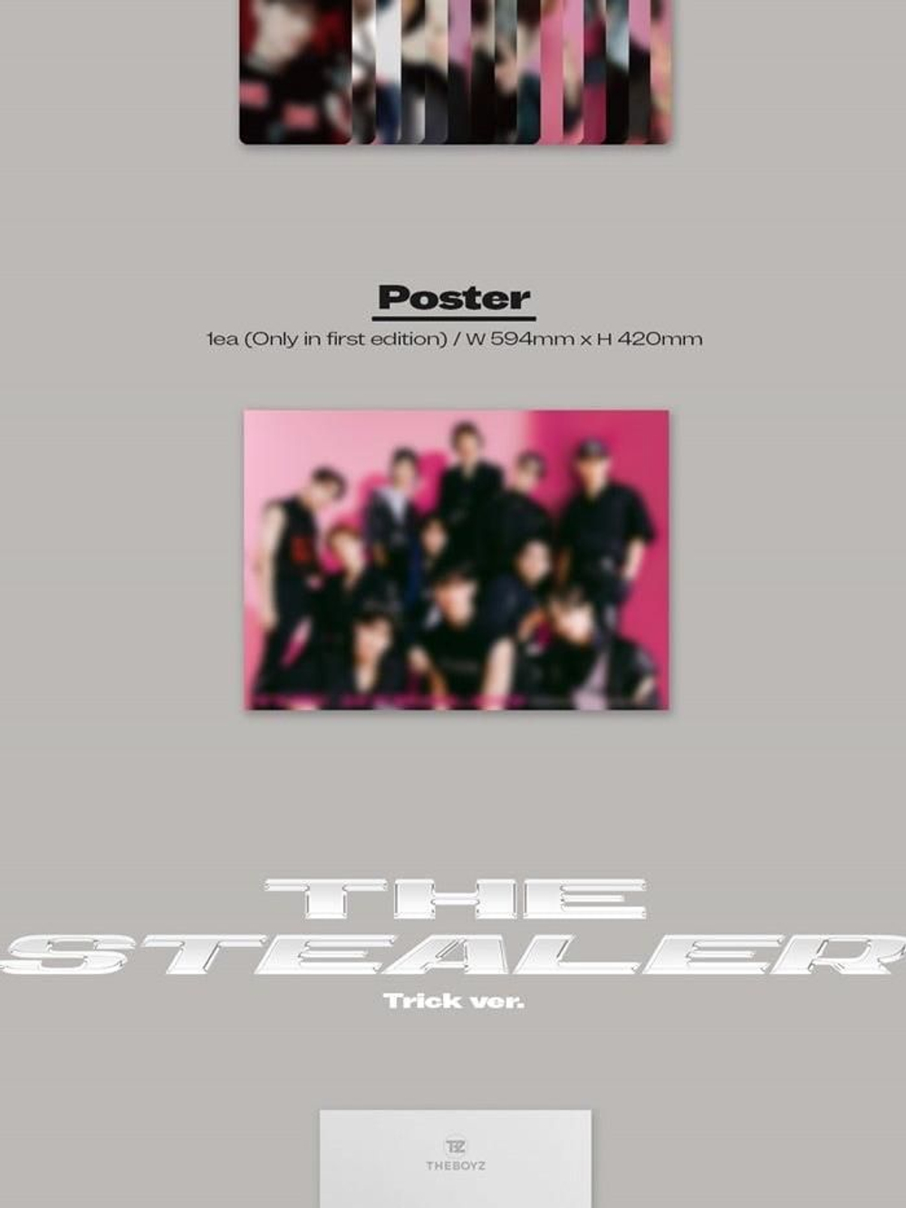 Альбом The Boyz - Chase 5th Mini Album 3 Version SET