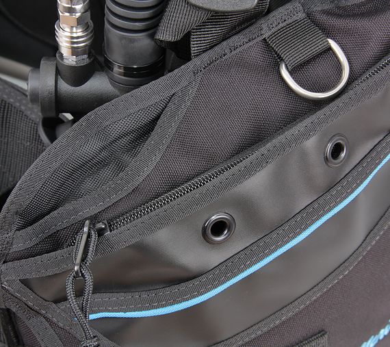 Жилет-компенсатор BCD FanDiver Меридиан Про черный/синий