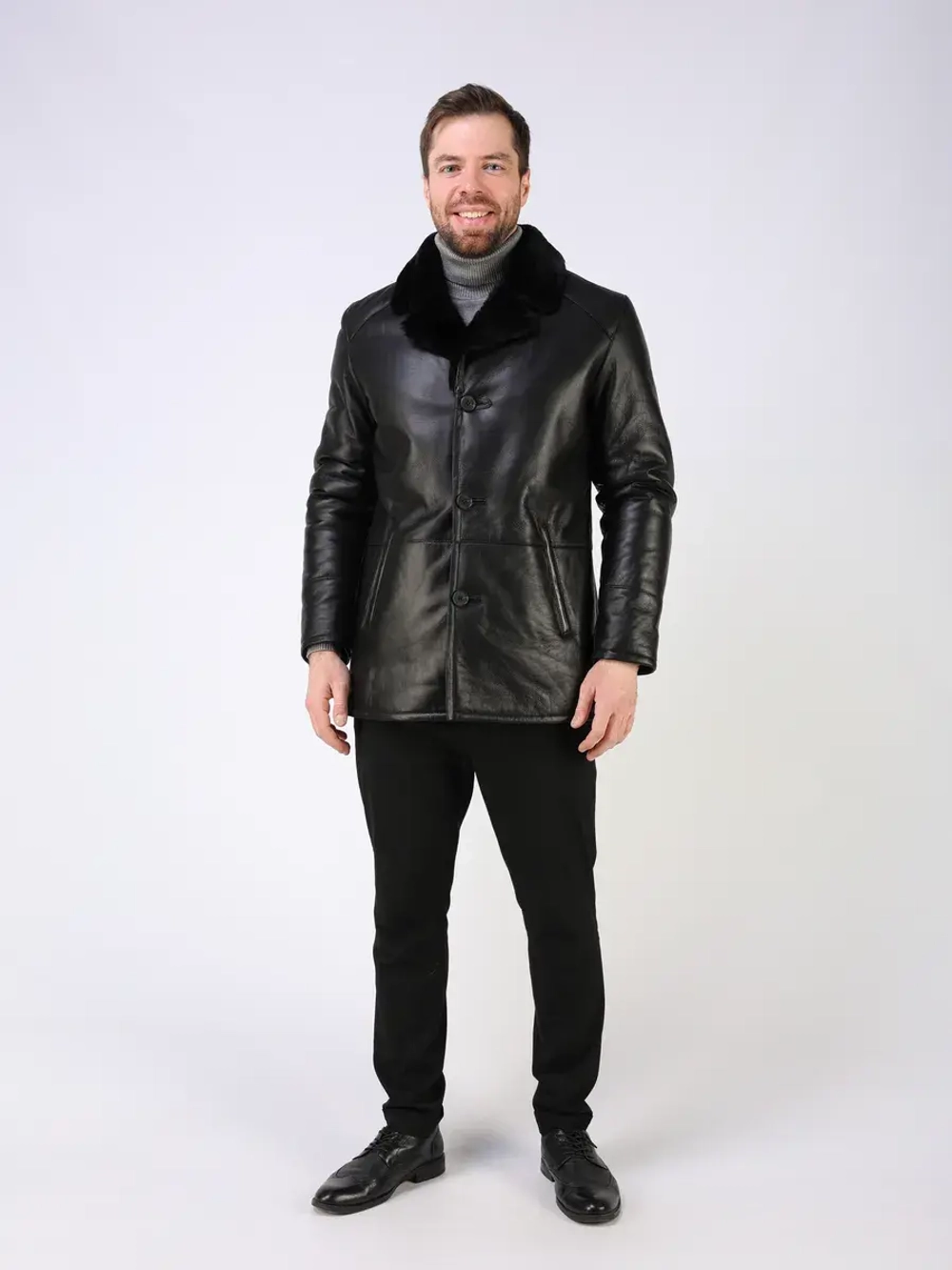 Дубленка зимняя натуральная