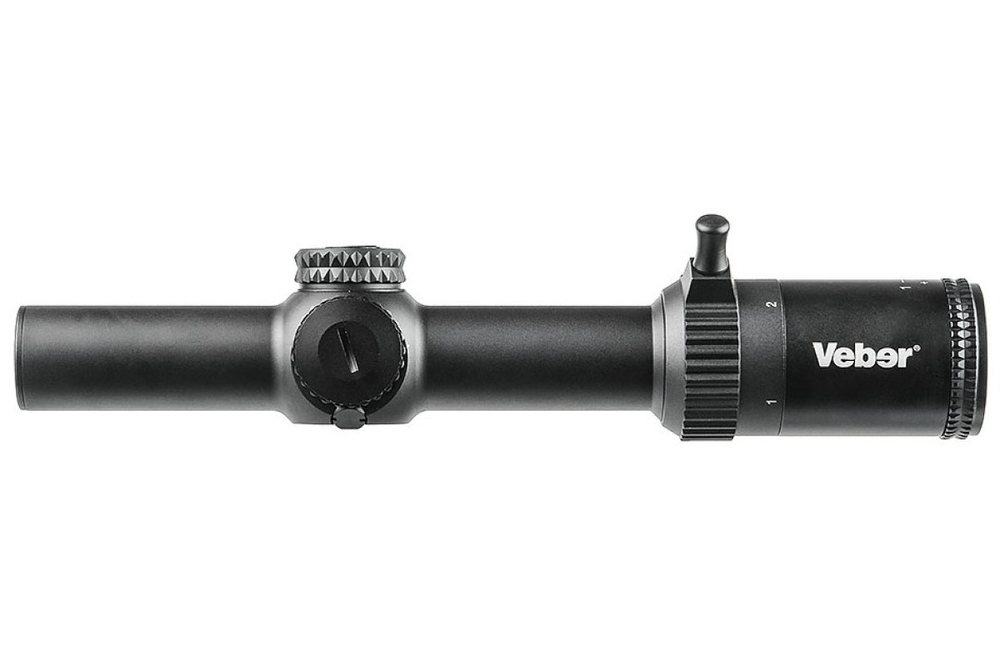 Прицел оптический Veber Wolf 1-6x24 GB FD Загонник