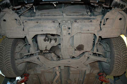 Защита картера и КПП Sheriff для Toyota Matrix (E130) 2001-2008 арт.24.1122