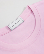 Футболка свободного кроя, розовый, размер S