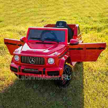 Детский электромобиль Mercedes-Benz AMG-G 63 красный