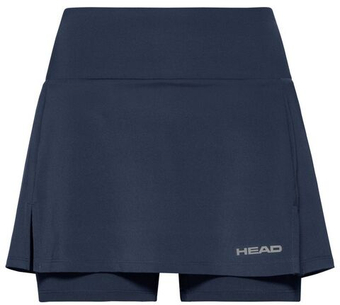 Юбка для девочки теннисная Head Club Basic Skort - небесный