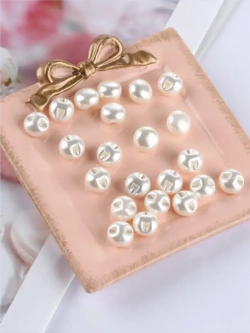 Пуговицы блузочные жемчуг 10мм (50шт)