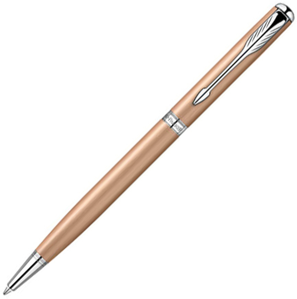 Шариковая ручка Parker Sonnet Slim, цвет - розовое золото