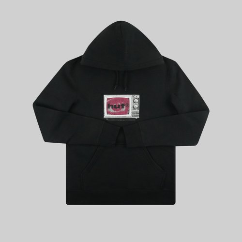 Толстовка мужская HUF Eye Witness артикул:PF00398 BLACK - купить в магазине Дайс