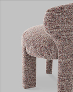 Стул Lainr бордовый меланж