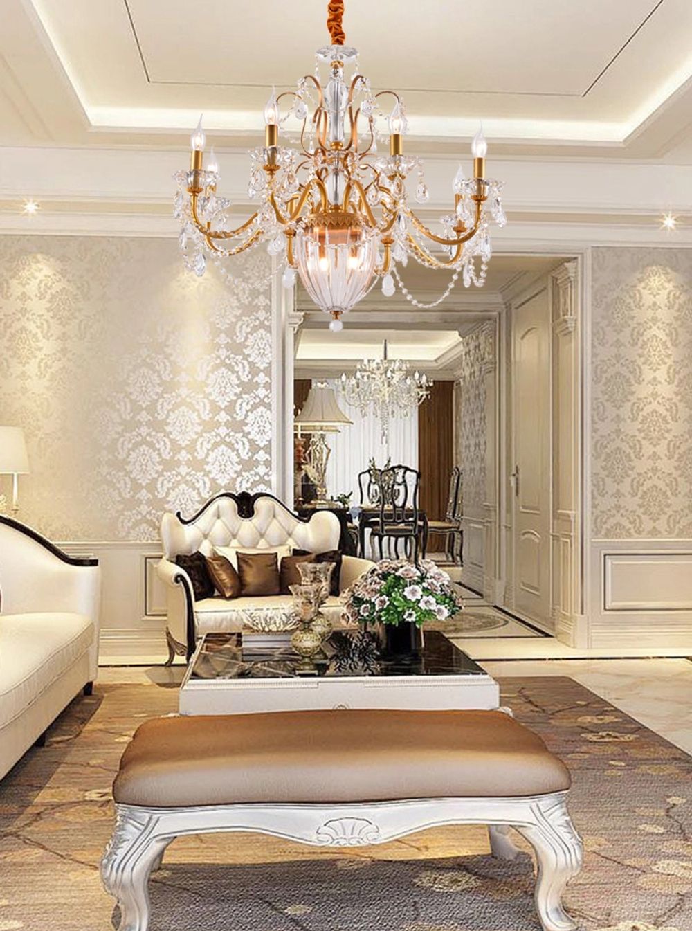 Люстра MD10357-11A gold