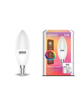 Лампа Smart Home RGBW E14 5W 1190112 Gauss