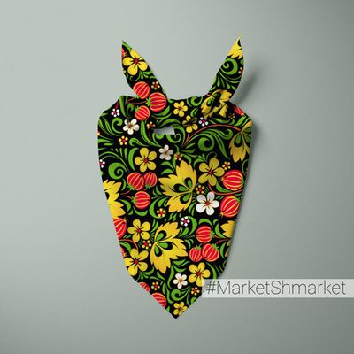 Бандана с принтом 