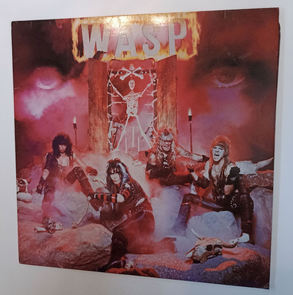 Винтажная виниловая пластинка LP W.A.S.P. (UK 1984)