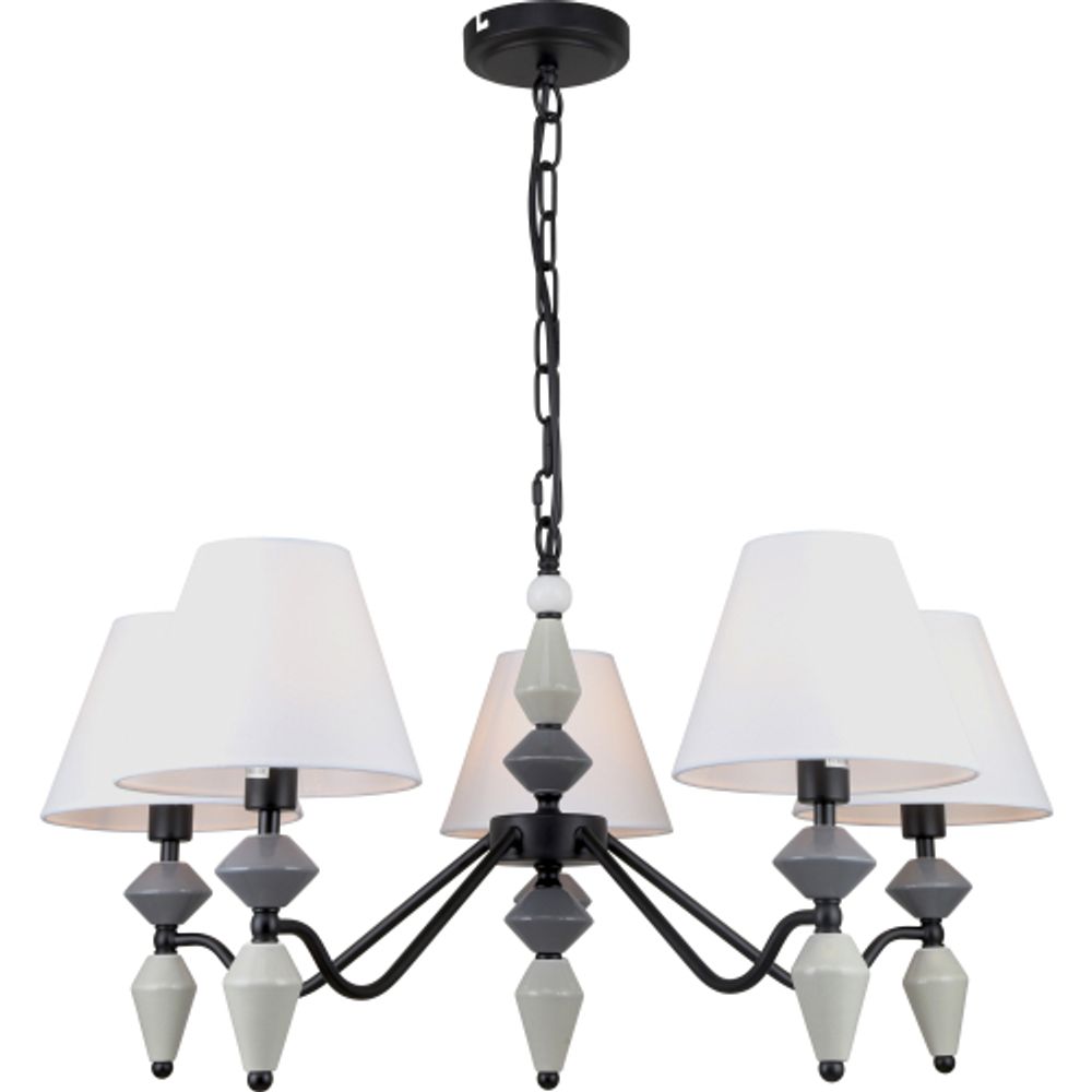 Люстра Rivoli Alisia 2096-305 5 х Е14 40 Вт классика