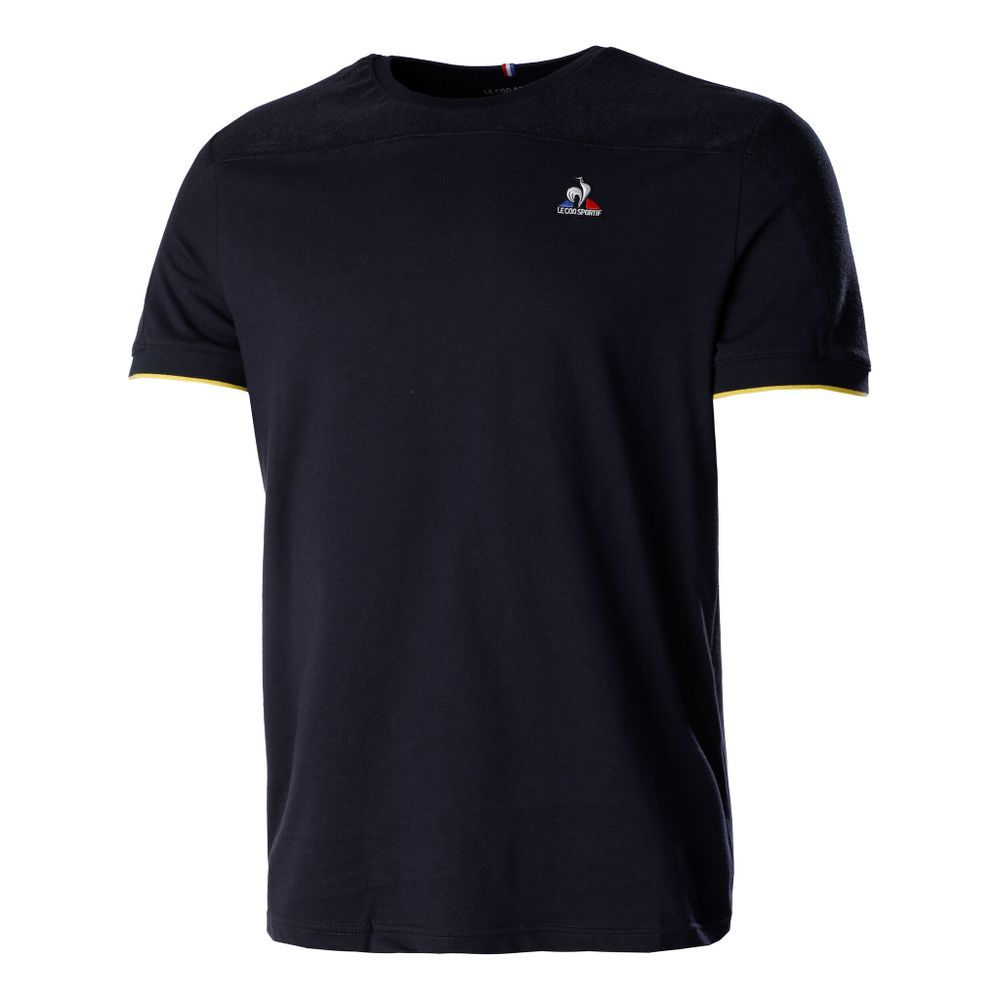 Мужское теннисное поло Le Coq Sportif No. 1 T-Shirt Men - Dark Blue