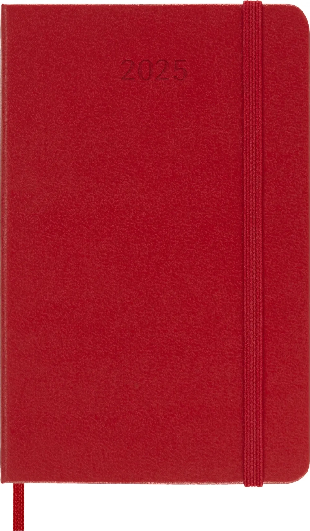 Еженедельник на 2025 год Moleskine WKNT (DHF212WN2) 9x14см, твердая обложка, красный