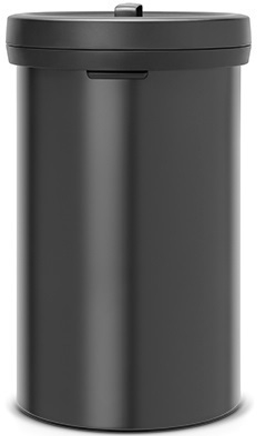 Ведро Brabantia 60л матовое черное сзади