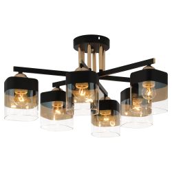 Люстра Rivoli Isadora 9133-306 6 х Е27 40 Вт модерн | Rivoli