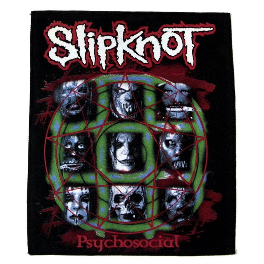 Нашивка спиновая Slipknot Psychosocial