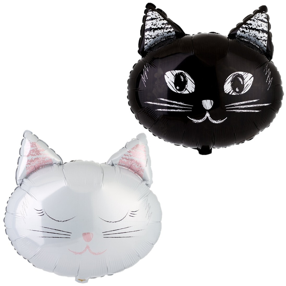 Фольгированный шар-фигура «Котики», двусторонний, 46 см