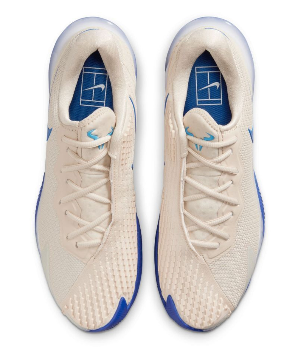 Мужские кроссовки теннисные Nike Air Zoom Vapor Cage 4 Rafa Clay - sanddrift/game royal/university blue