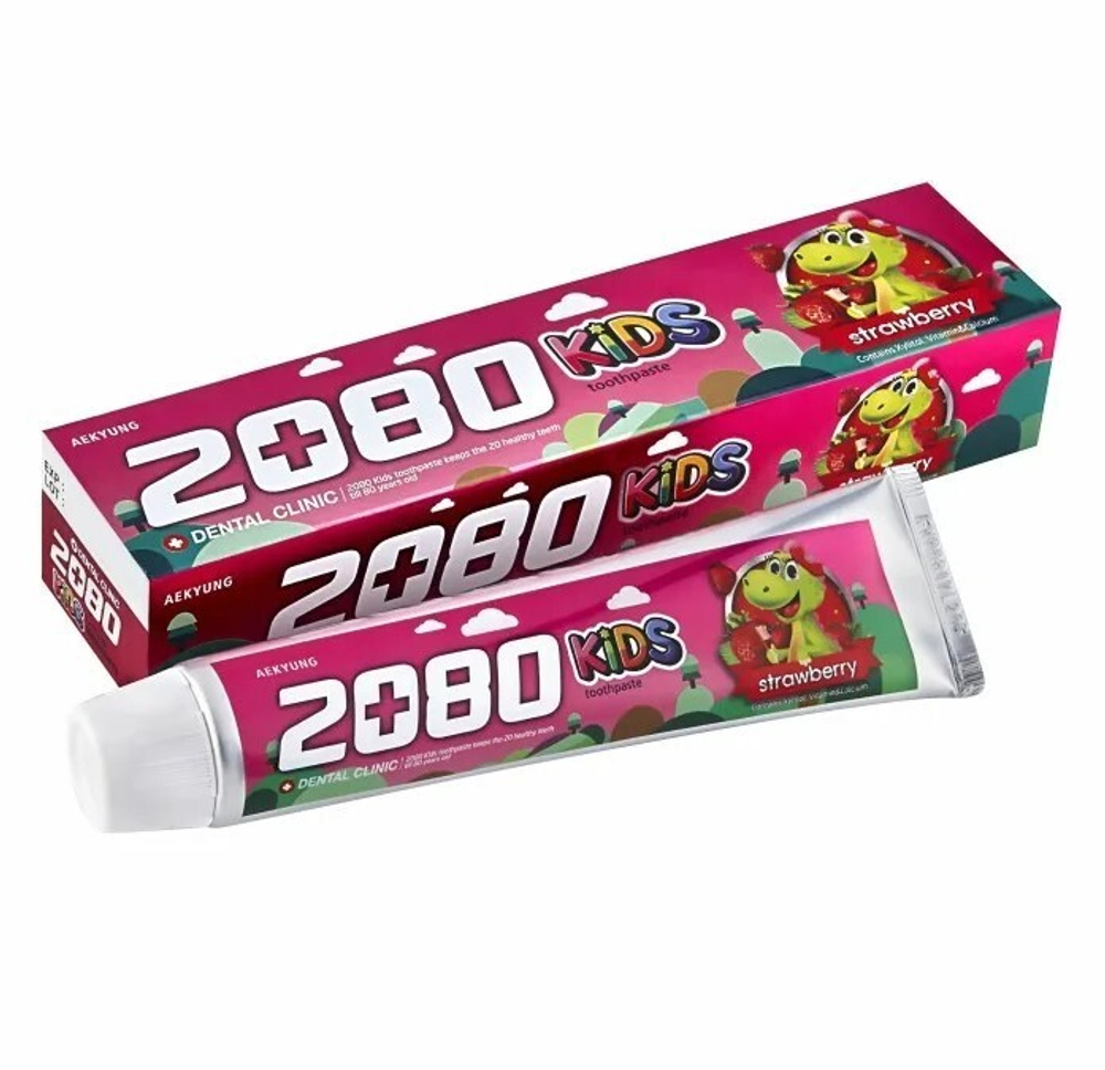 Kerasys Зубная паста DC 2080 детская Клубника 80 г