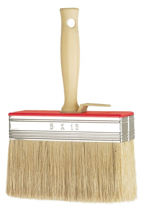 Кисть для лакировки паркета (макловица) Beorol Economy 40 x 140 мм