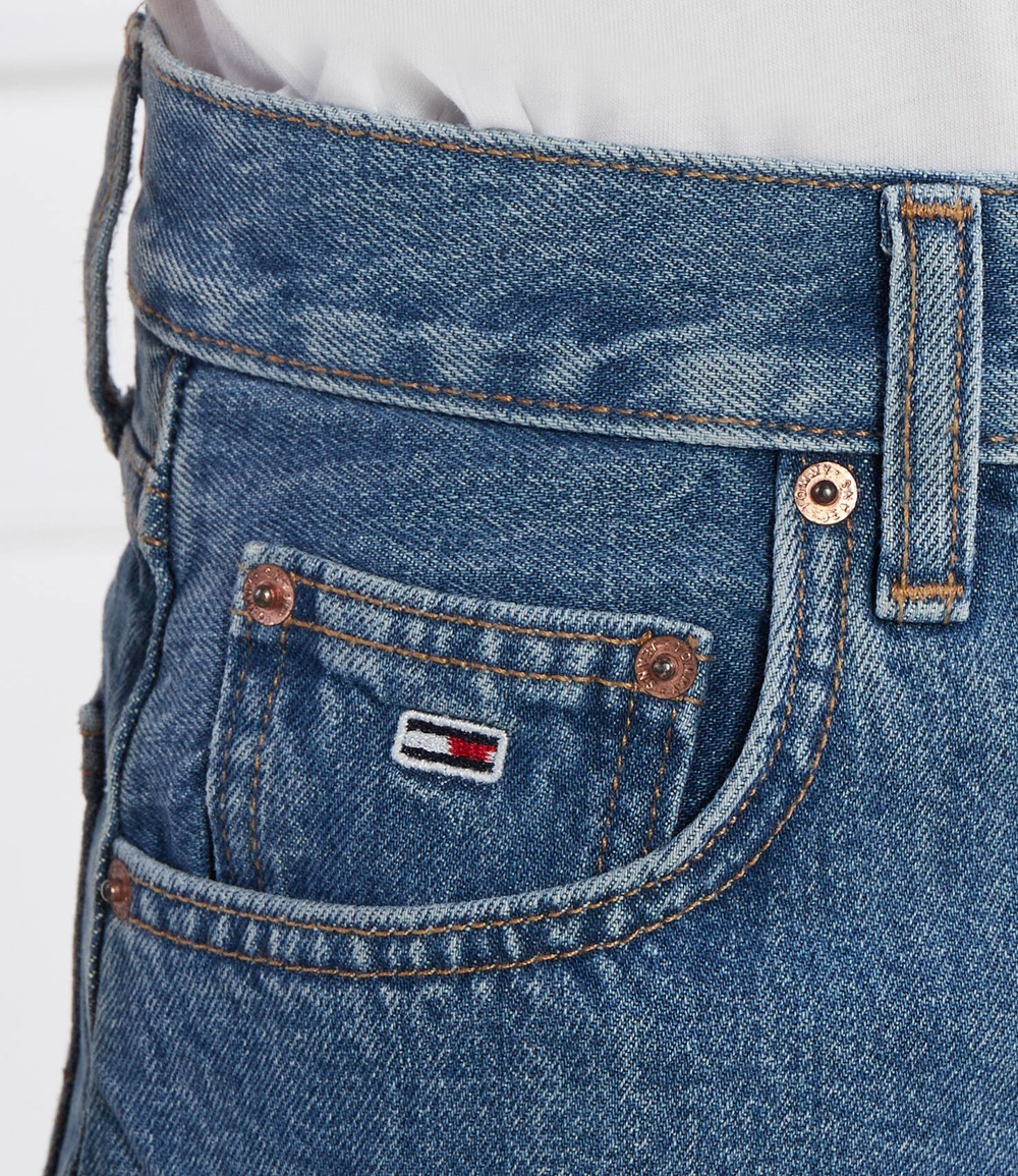 Джинсовые шорты BH0034 Tommy Jeans - голубой(DW0DW17646)