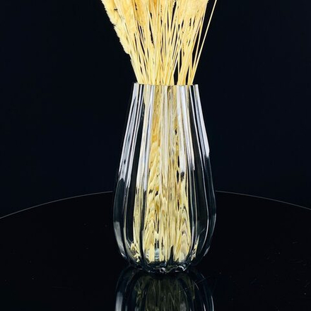 Lenardi 200-066 Декоративная ваза для цветов 19см в под.уп.(х24)Стекло