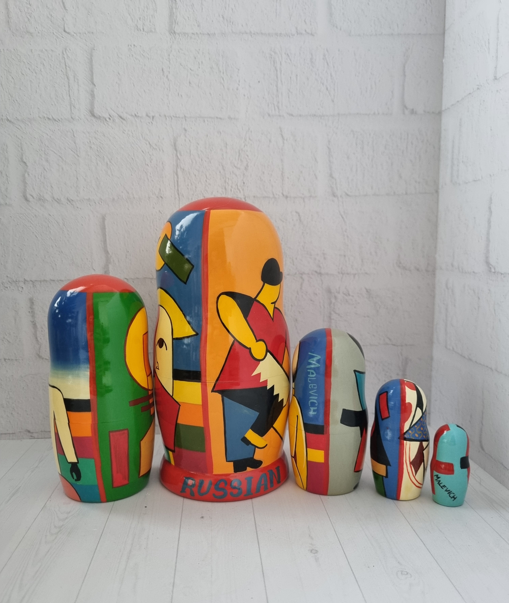 Матрёшка 5м 18см Кандинский-Малевич