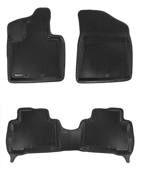 Коврики салона для KIA Sorento (2013-2018) Euromat 3D EVA черные Арт EM3DEVA-002919