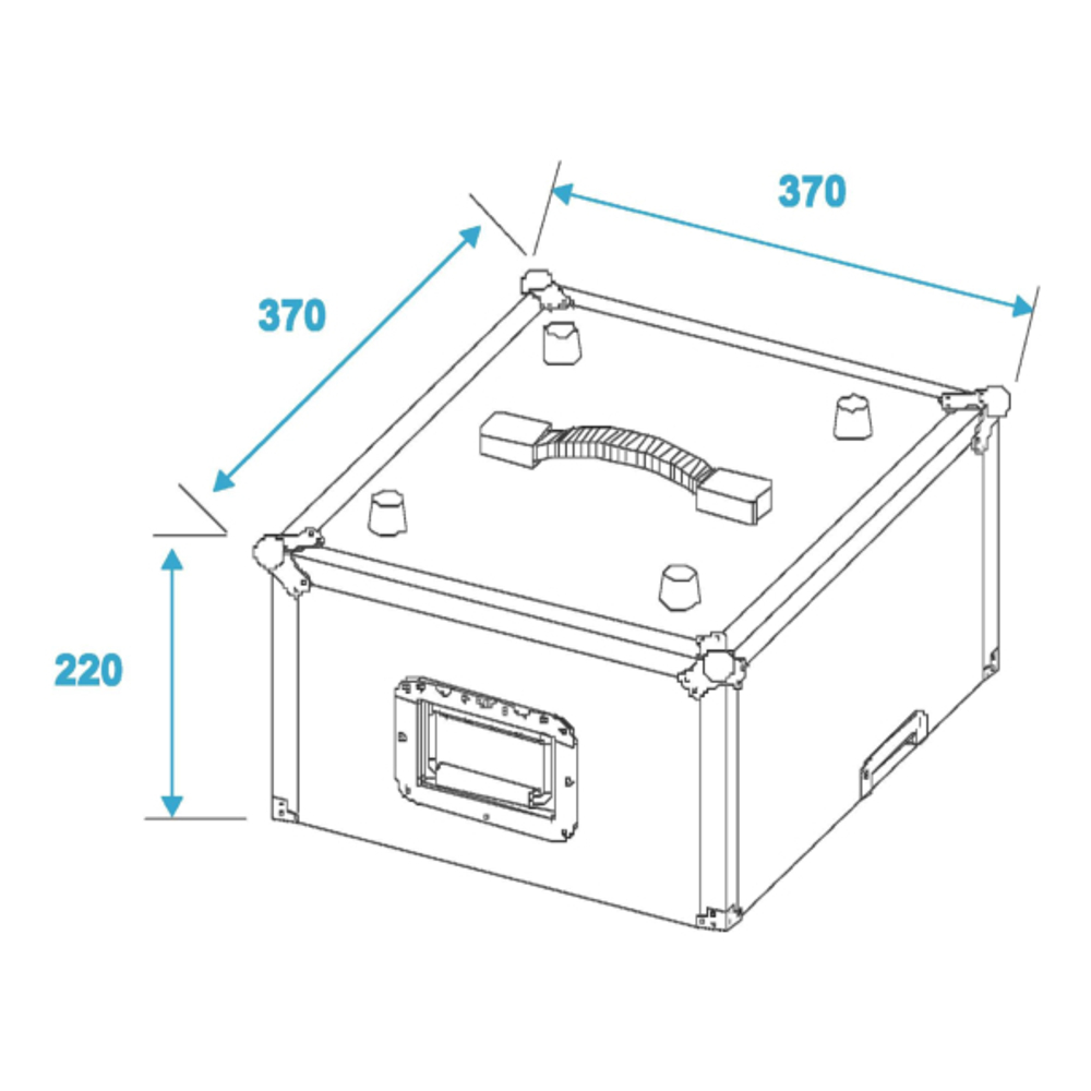 Кейс Для Виниловых Пластинок (Roadinger 100LP)