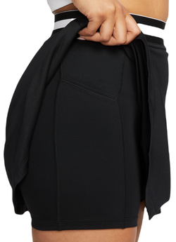 Теннисная юбка Nike Court Dri-Fit Heritage Tennis Skirt - black
