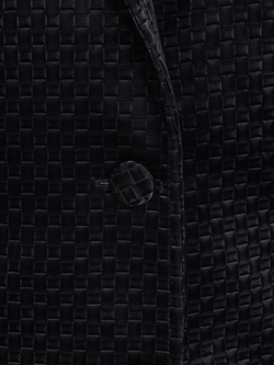 Жакет приталенный из премиальной экокожи