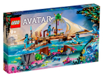 LEGO Avatar 75578 «Дом Меткайина на Рифе» — сцены с воды и подводного мира