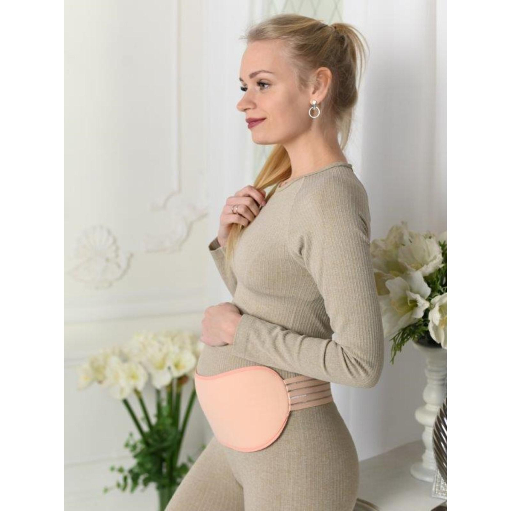 7044140 Бандаж-пояс универсальный, размер 108-112, цвет бежевый