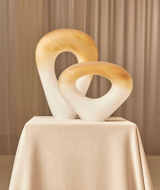 Скульптура из стекла "Loop" S