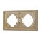 Рамка пластиковая FRM-TENDO-SFPL-2-GD Arlight 054647